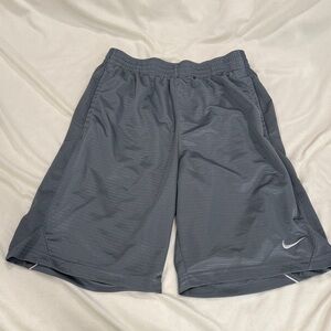 Nike Men's Gray Basketball Shorts